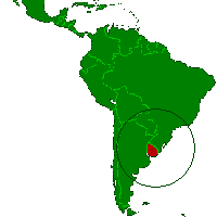 ウルグアイ地図