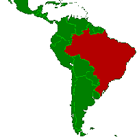 ブラジル地図
